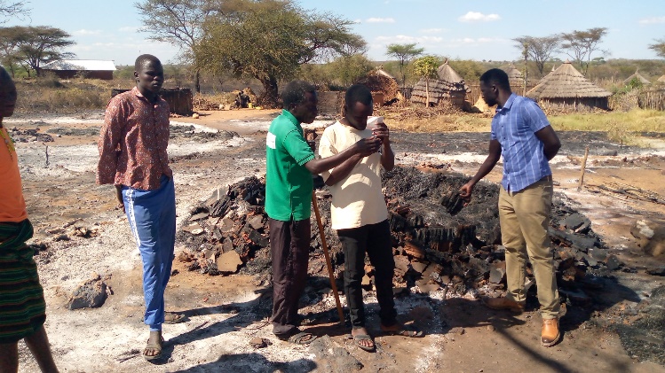 Fire outbreak response — Lorengedwat