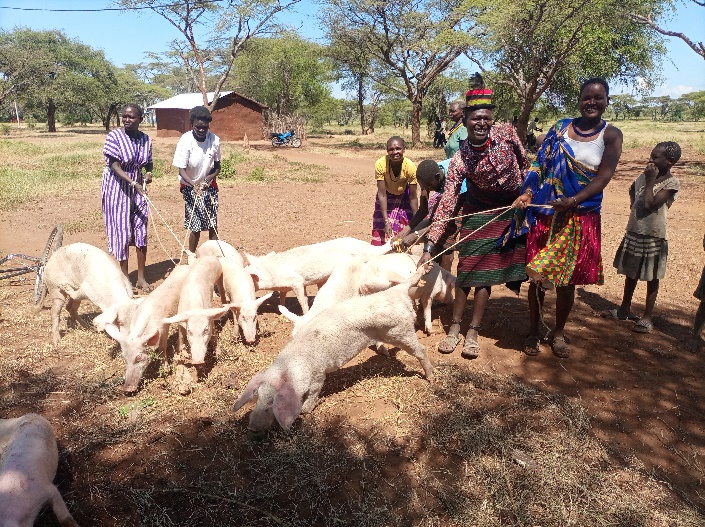 Livestock restocking youth support